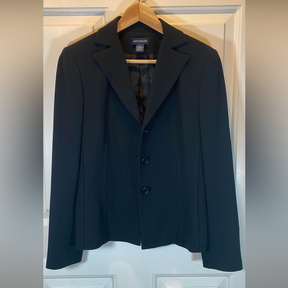 Ann Taylor Black suit jacket